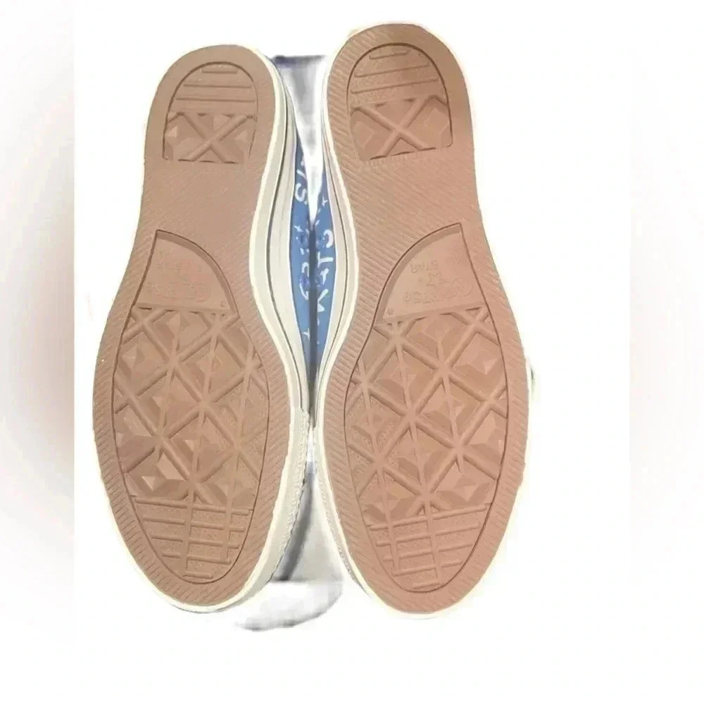 NWT converse all star unisex low horoscope baby  blue casual sneakers M8.5/W10.5 - Picture 6 of 6